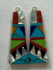 Shell Inlay Earrings