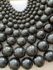 Horn Round Beads Polished