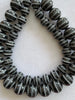 Horn Round Beads With Horizontal Grooves